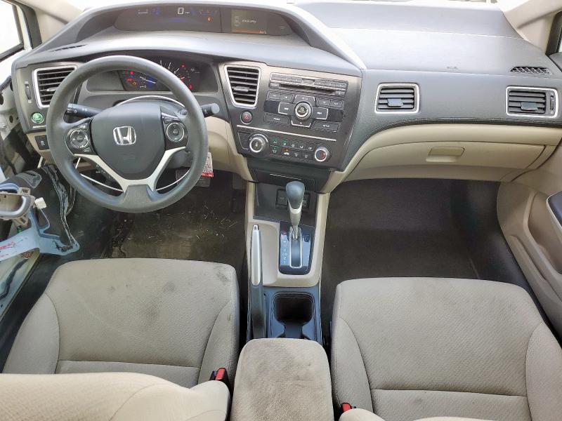 2HGFB2F60DH575567 - 2013 HONDA CIVIC HF თეთრი ფოტო 8