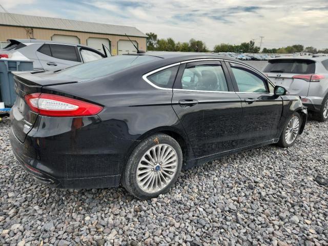 3FA6P0K90DR140580 - 2013 FORD FUSION TITANIUM შავი ფოტო 3