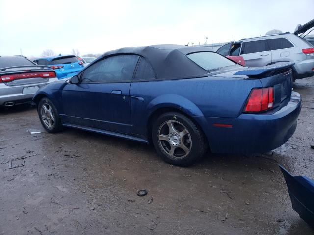 1FAFP44674F238366 - 2004 FORD MUSTANG BLUE photo 2