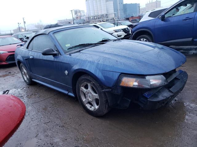 1FAFP44674F238366 - 2004 FORD MUSTANG BLUE photo 4