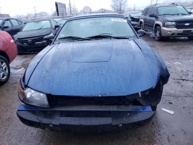 1FAFP44674F238366 - 2004 FORD MUSTANG BLUE photo 5