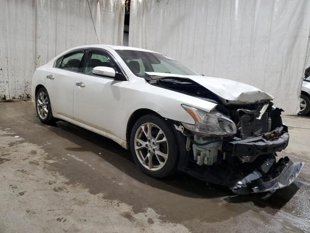 1N4AA5AP2CC800477 - 2012 NISSAN MAXIMA S WHITE photo 4