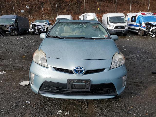 JTDKN3DU8F1889402 - 2015 TOYOTA PRIUS TEAL photo 5