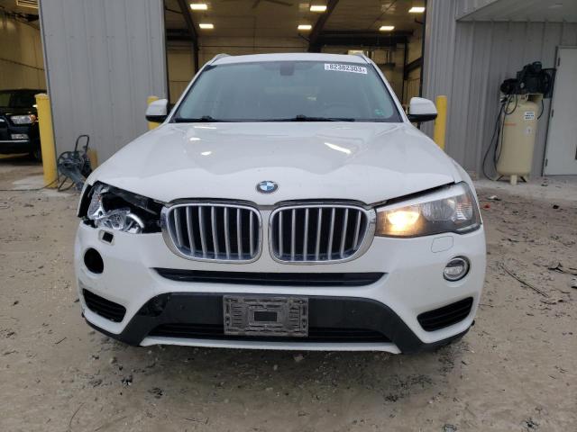 5UXWX9C55F0D55175 - 2015 BMW X3 XDRIVE28I WHITE photo 5