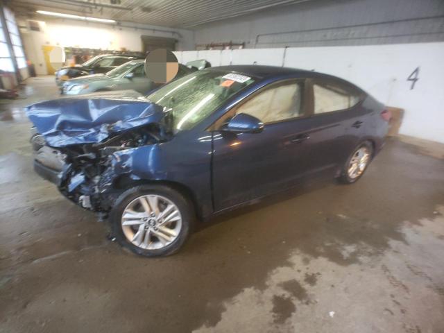 5NPD84LF0KH411406 - 2019 HYUNDAI ELANTRA SEL BLUE photo 1