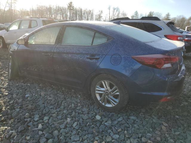 5NPD84LF0KH411406 - 2019 HYUNDAI ELANTRA SEL BLUE photo 2