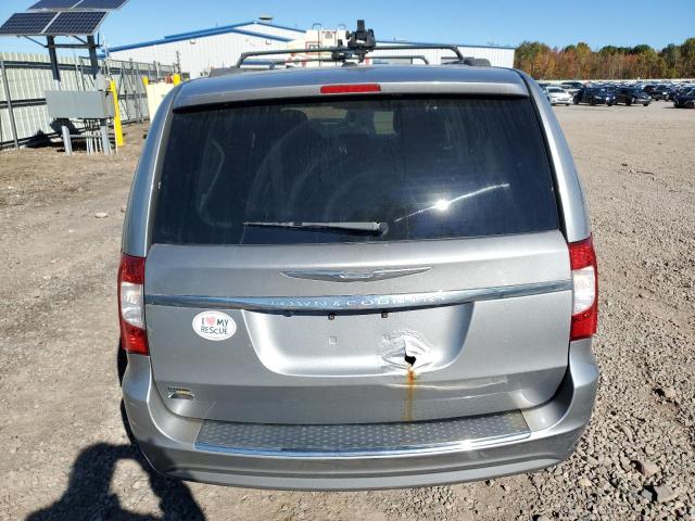 2C4RC1BG7DR741952 - 2013 CHRYSLER TOWN & COU TOURING SILVER photo 6