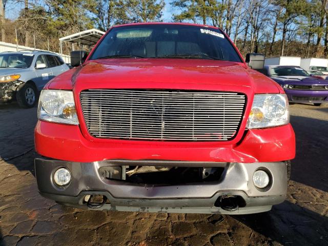 1FTPW04586KC57083 - 2006 FORD F150 RED photo 5