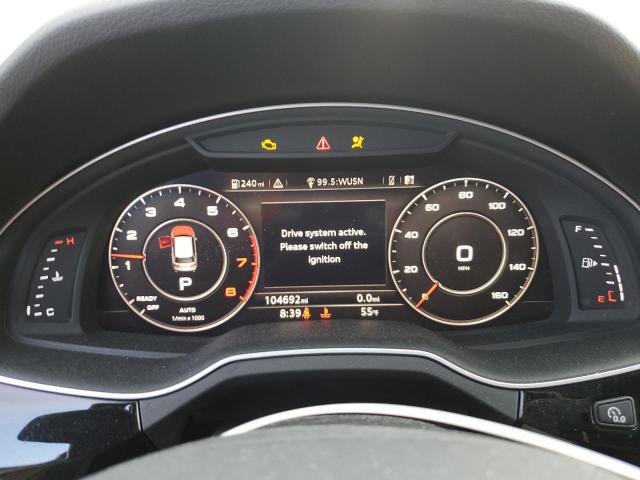 WA1VAAF79JD017901 - 2018 AUDI Q7 PRESTIGE Gris photo 9