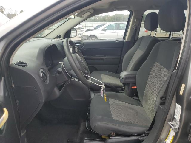 1C4NJCBB9CD725306 - 2012 JEEP COMPASS SPORT GRAY photo 7