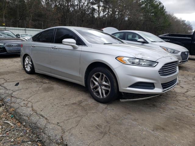 3FA6P0HR0DR258975 - 2013 FORD FUSION SE SILVER photo 4