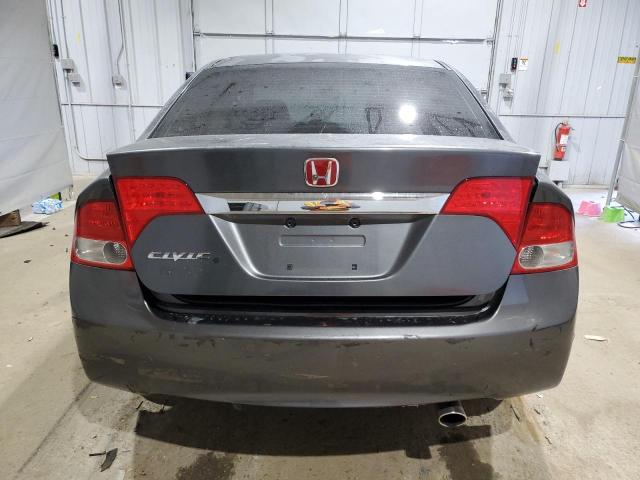 2HGFA16829H536114 - 2009 HONDA CIVIC EX GRAY photo 6