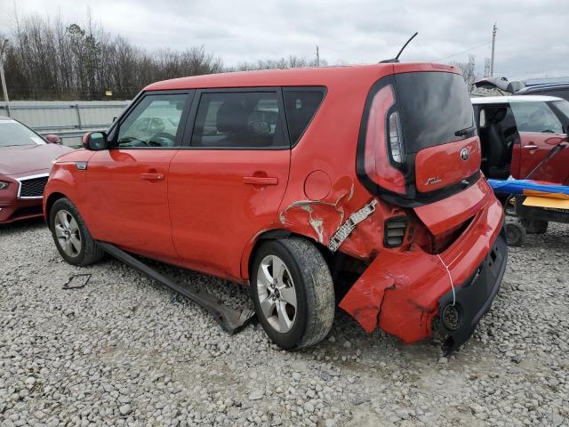 KNDJN2A20K7020390 - 2019 KIA SOUL RED photo 2