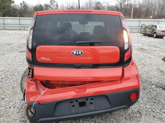 KNDJN2A20K7020390 - 2019 KIA SOUL RED photo 6