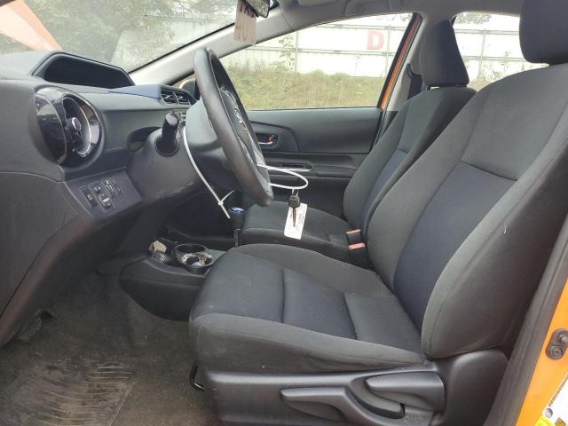 JTDKDTB39H1591490 - 2017 TOYOTA PRIUS C 橙色 照片 7