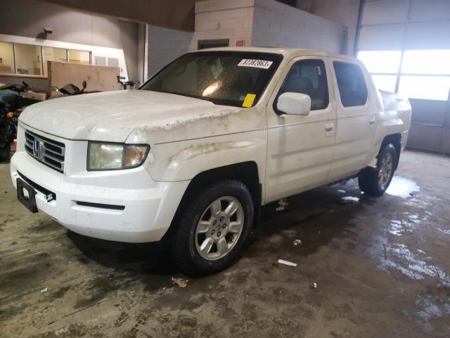 2HJYK16517H505388 - 2007 HONDA RIDGELINE RTL WHITE photo 1