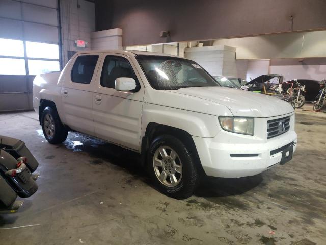 2HJYK16517H505388 - 2007 HONDA RIDGELINE RTL WHITE photo 4