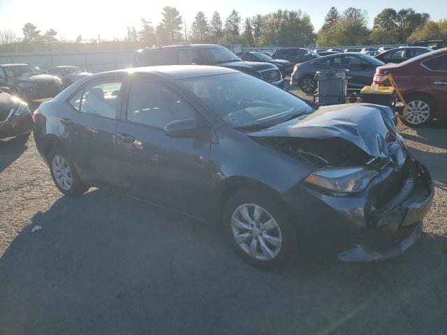 2T1BURHE0GC729956 - 2016 TOYOTA COROLLA L GRAY photo 4