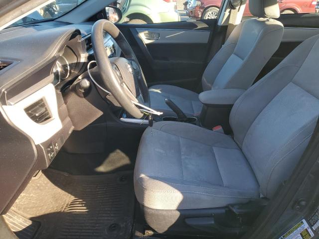 2T1BURHE0GC729956 - 2016 TOYOTA COROLLA L GRAY photo 7