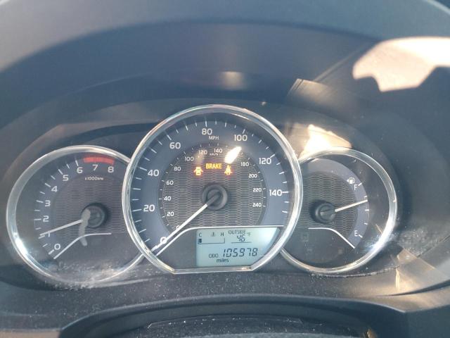 2T1BURHE0GC729956 - 2016 TOYOTA COROLLA L GRAY photo 9