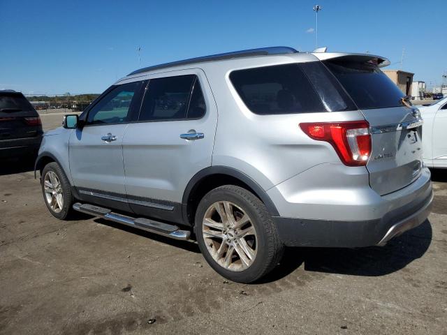 1FM5K8FH6GGC56068 - 2016 FORD EXPLORER LIMITED SILVER photo 2