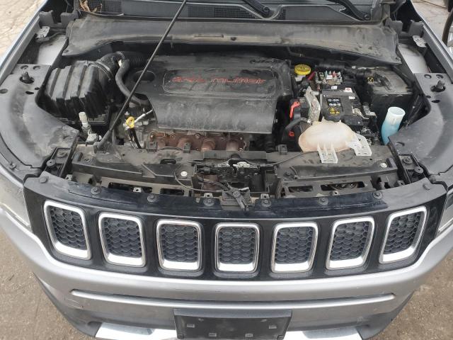 3C4NJCCB6MT522593 - 2021 JEEP COMPASS LIMITED GRAY photo 12