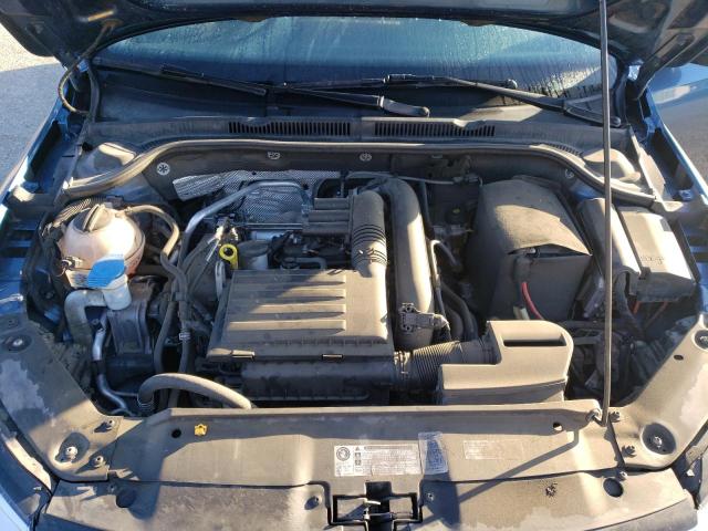 3VW2B7AJ2HM281937 - 2017 VOLKSWAGEN JETTA S BLUE photo 11