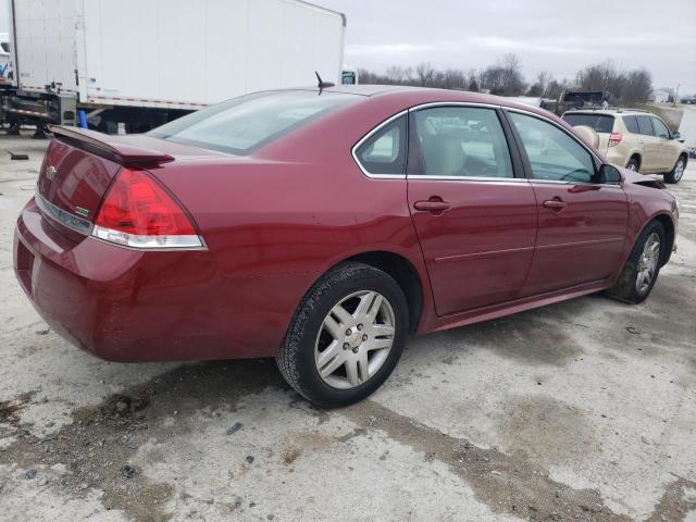 2G1WB5EK9B1300776 - 2011 CHEVROLET IMPALA LT BURGUNDY photo 3