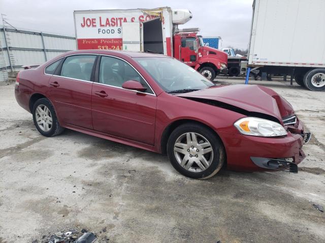 2G1WB5EK9B1300776 - 2011 CHEVROLET IMPALA LT BURGUNDY photo 4