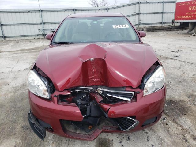 2G1WB5EK9B1300776 - 2011 CHEVROLET IMPALA LT BURGUNDY photo 5