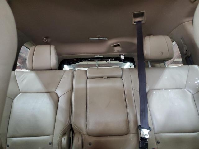 5FNYF3H53DB027963 - 2013 HONDA PILOT EXL MAROON photo 10