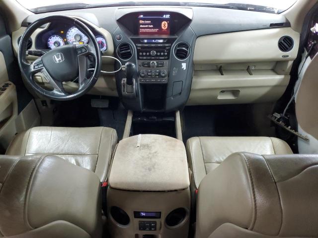 5FNYF3H53DB027963 - 2013 HONDA PILOT EXL MAROON photo 8