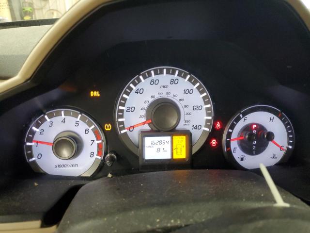 5FNYF3H53DB027963 - 2013 HONDA PILOT EXL MAROON photo 9