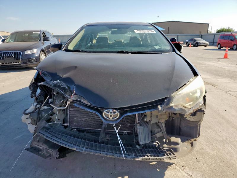 5YFBURHE8FP223869 - 2015 TOYOTA COROLLA L BLACK photo 5