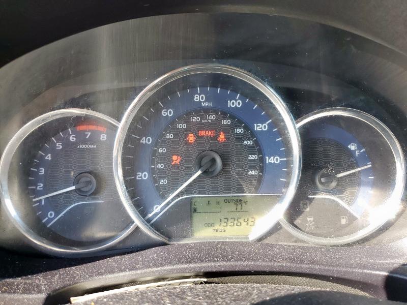 5YFBURHE8FP223869 - 2015 TOYOTA COROLLA L BLACK photo 9