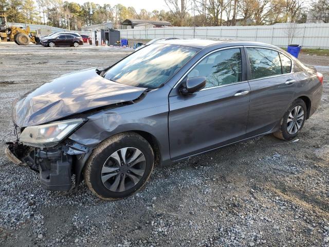 1HGCR2F31DA239946 - 2013 HONDA ACCORD LX GRAY photo 1