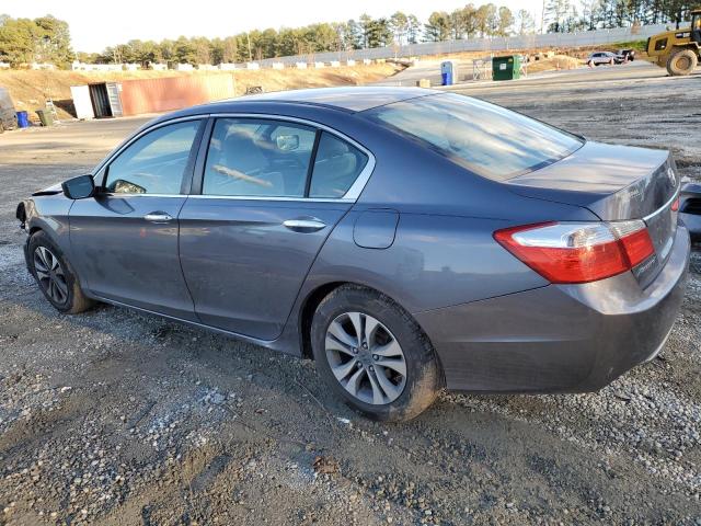 1HGCR2F31DA239946 - 2013 HONDA ACCORD LX GRAY photo 2