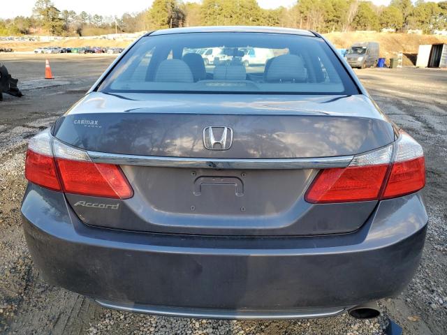 1HGCR2F31DA239946 - 2013 HONDA ACCORD LX GRAY photo 6