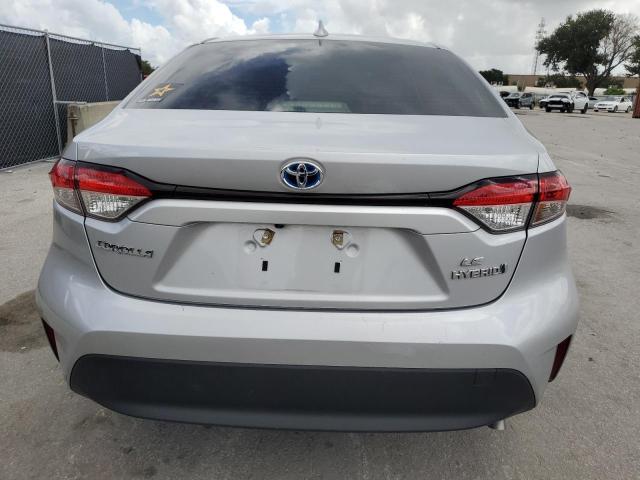 JTDBCMFE1RJ018072 - 2024 TOYOTA COROLLA LE SILVER photo 6