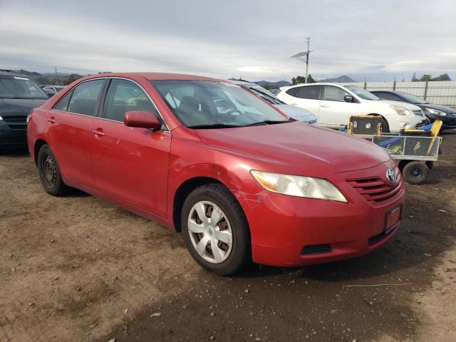 JTNBE46K373114265 - 2007 TOYOTA CAMRY CE RED photo 4