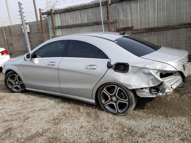 WDDSJ4EB4EN070303 - 2014 MERCEDES-BENZ CLA 250 SILVER photo 2