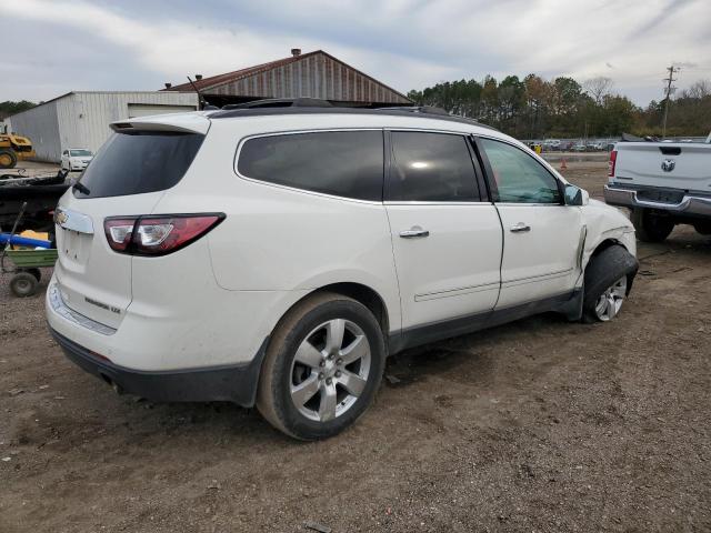 1GNKRLKDXDJ136420 - 2013 CHEVROLET TRAVERSE LTZ WHITE photo 3