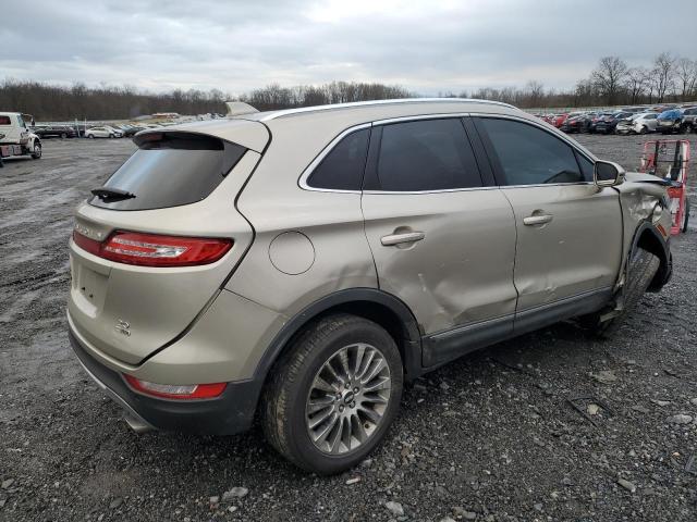 5LMCJ1A98FUJ18269 - 2015 LINCOLN MKC GOLD photo 3