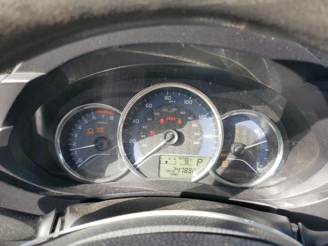 2T1BURHE4EC208719 - 2014 TOYOTA COROLLA L GREEN photo 9