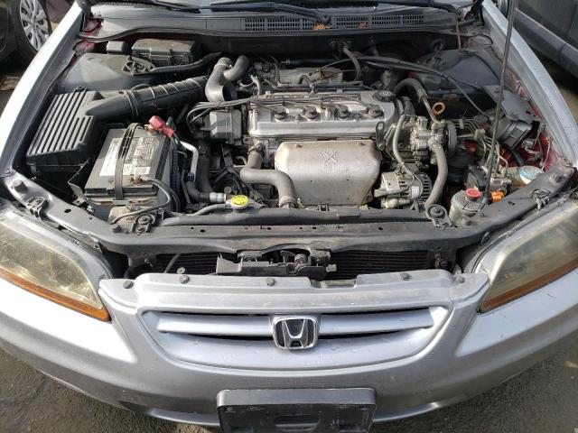 1HGCG32772A031555 - 2002 HONDA ACCORD EX SILVER photo 11