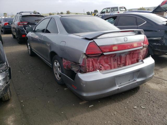 1HGCG32772A031555 - 2002 HONDA ACCORD EX SILVER photo 2