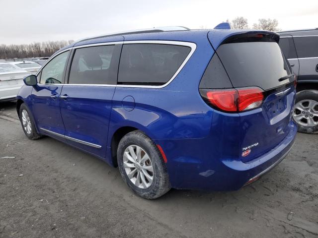 2C4RC1BG0KR576825 - 2019 CHRYSLER PACIFICA TOURING L BLUE photo 2