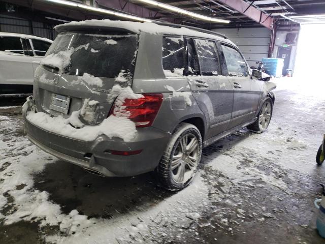 WDCGG0EB7EG318369 - 2014 MERCEDES-BENZ GLK 250 BLUETEC GRAY photo 3