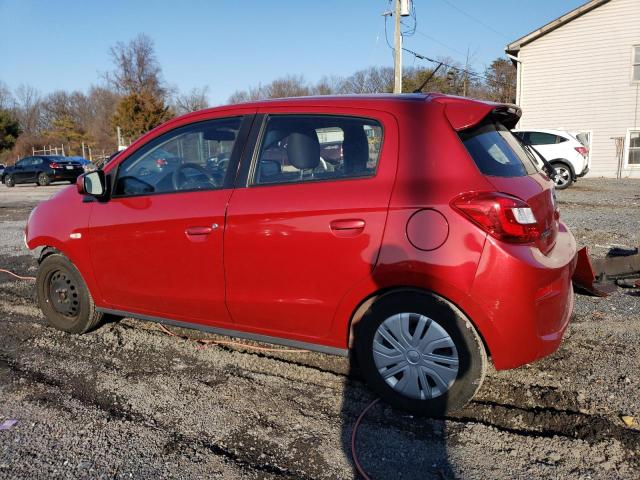 ML32A3HJ0HH011777 - 2017 MITSUBISHI MIRAGE ES RED photo 2