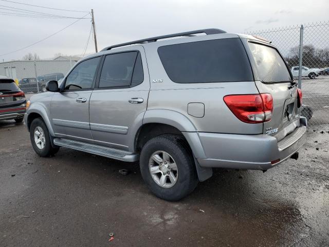 5TDBT44A15S244934 - 2005 TOYOTA SEQUOIA SR5 SILVER photo 2